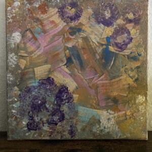 Acrylgemälde „Blumenfeld“