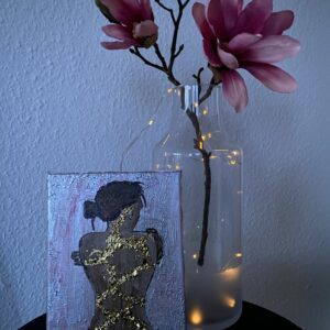 Acrylgemälde „Narben aus Gold“