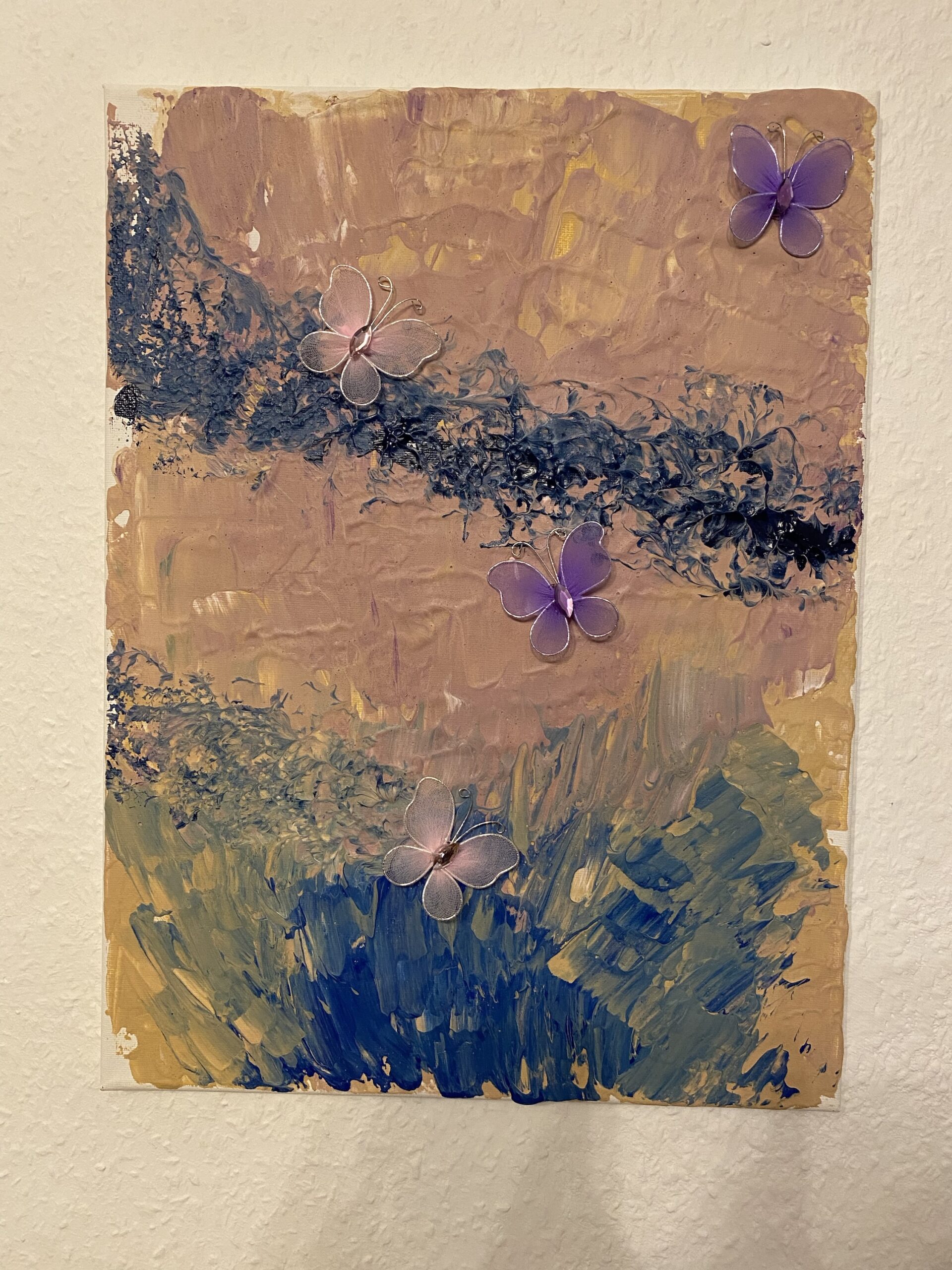 Acrylgemälde „Metamorphose der Wege“