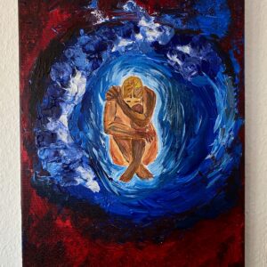 Acrylgemälde „Inside the Crash“